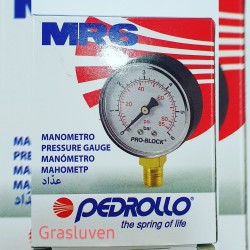 Manómetro MRG Pedrollo 63mm