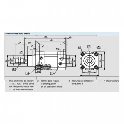 FESTO CILINDRO ISO 15552...